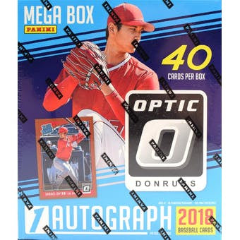 2018 Panini Donruss Optic Baseball Mega 40ct Box - Sports Trading Cards UK