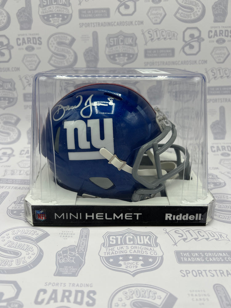 Daniel Jones New York Giants Autographed Riddell Speed Mini Helmet