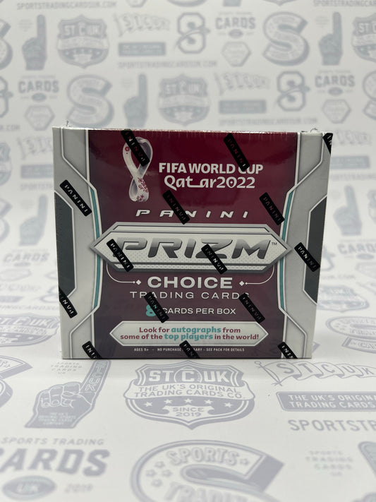 2022 Panini Prizm Choice FIFA World Cup Soccer Hobby Box