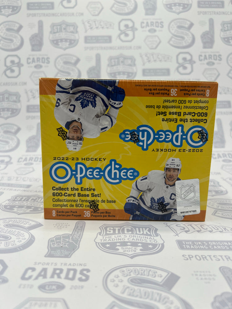 2022/23 Upper Deck O-Pee-Chee Hockey 36-Pack Retail Box