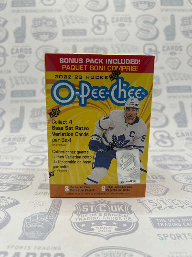 2022/23 Upper Deck O-Pee-Chee Hockey Blaster Box