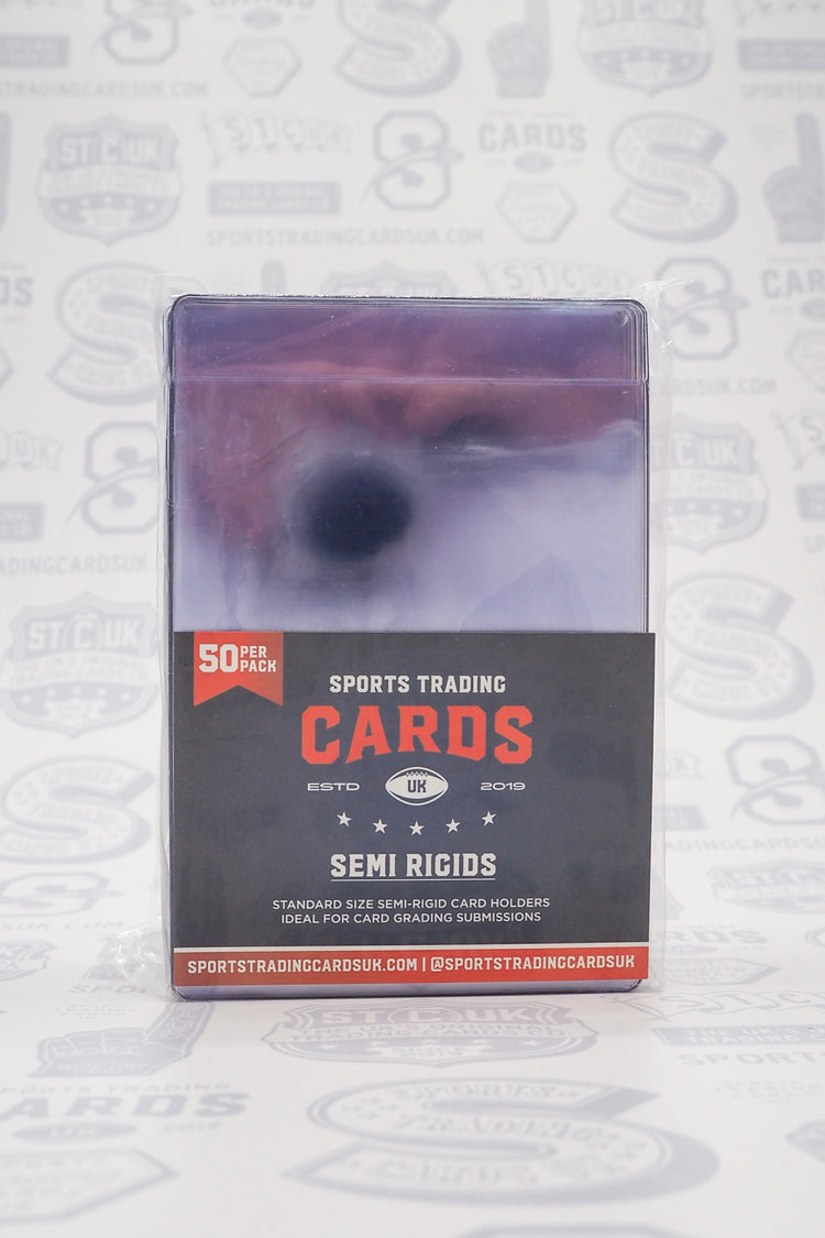 Sports Trading Cards UK Semi Rigid card holders pack