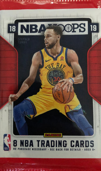 2018-19 Panini Hoops Basketball Retail Pack - Sports Trading Cards UK
