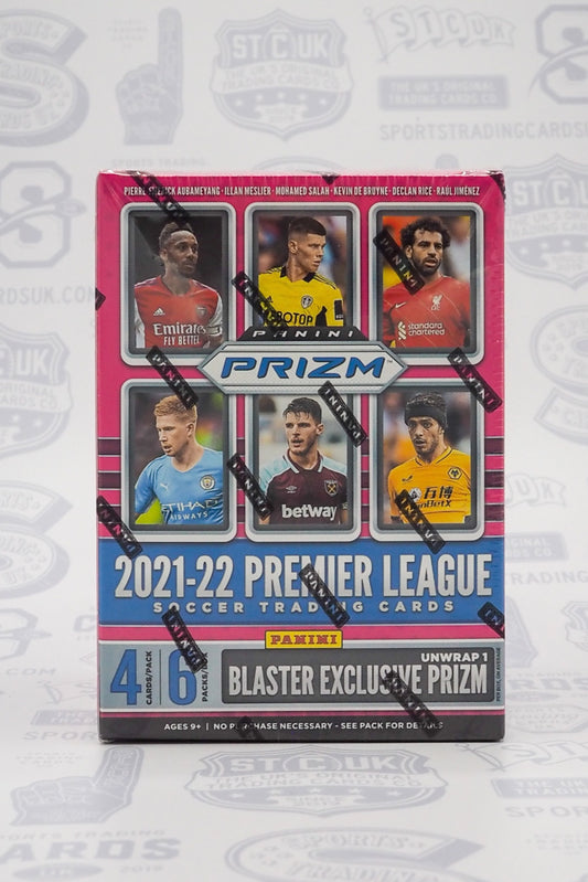 2021/22 Panini Premier League Soccer Prizm Blaster Box