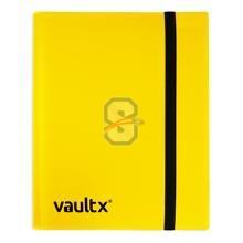 VaultX 9-Pocket Strap Binder - Yellow