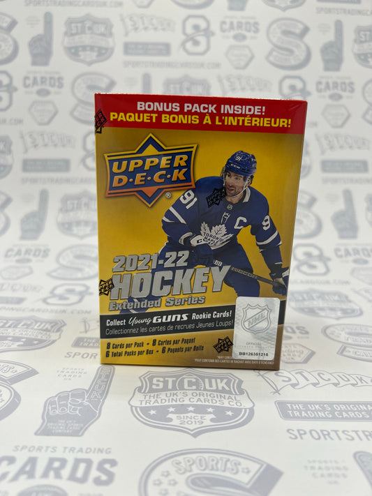 2021/22 Upper Deck Extended Series Hockey Blaster Box