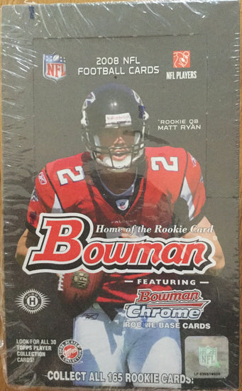 2008 Bowman Football Hobby Box - Sports Trading Cards UK