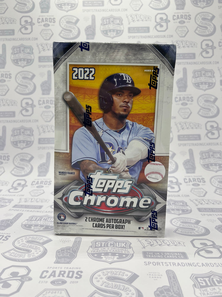 2022 Topps Chrome Baseball Hobby Box + 1 Chrome Silver Pack
