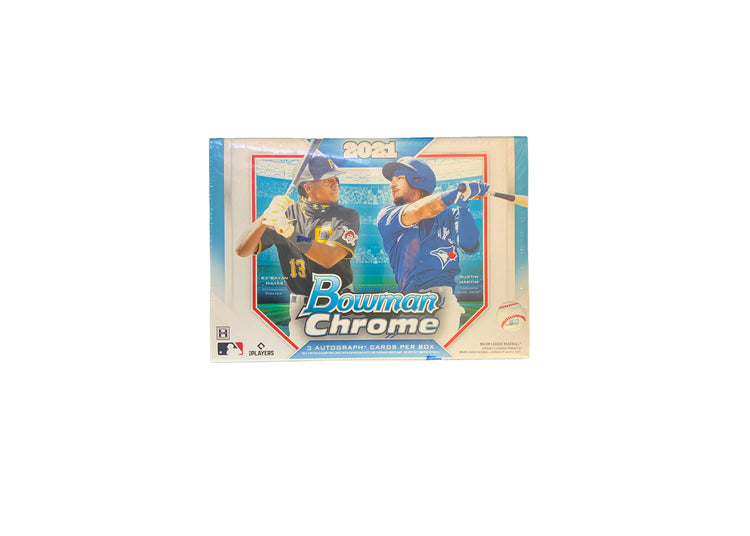 2021 Bowman Chrome Baseball HTA Choice Box