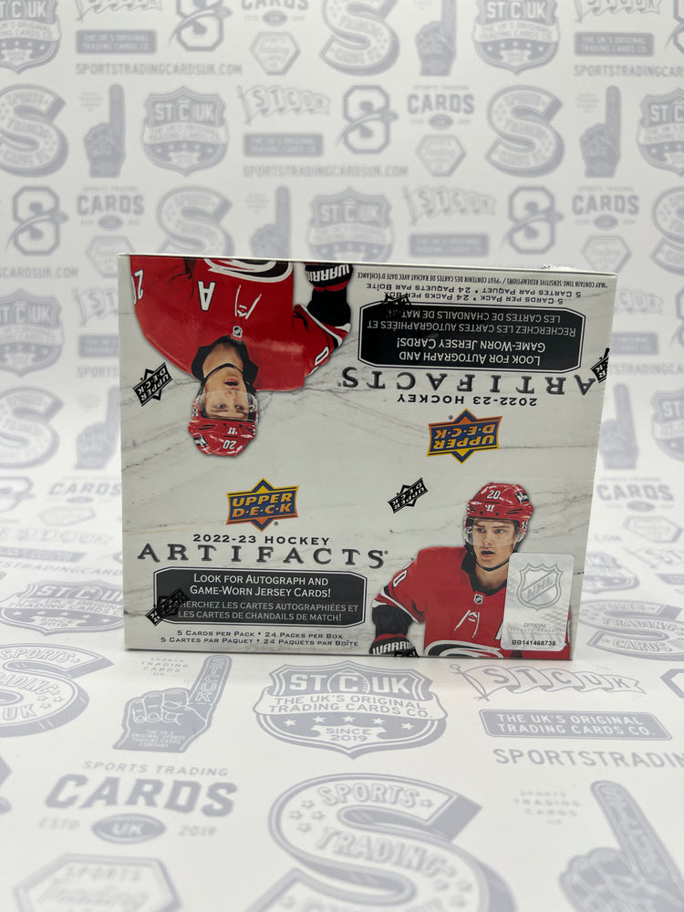 2022/23 Upper Deck Artifacts Hockey 24 Pack Retail Box