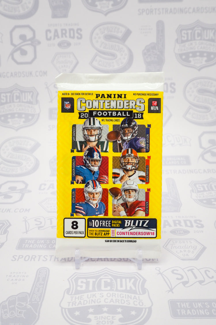 2018 Panini Contenders Football Retail Pack - Sports Trading Cards UK