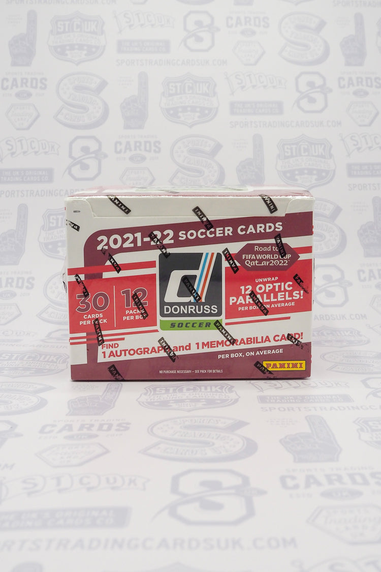 2021/22 Panini Donruss Road to Qatar Soccer Hobby Box