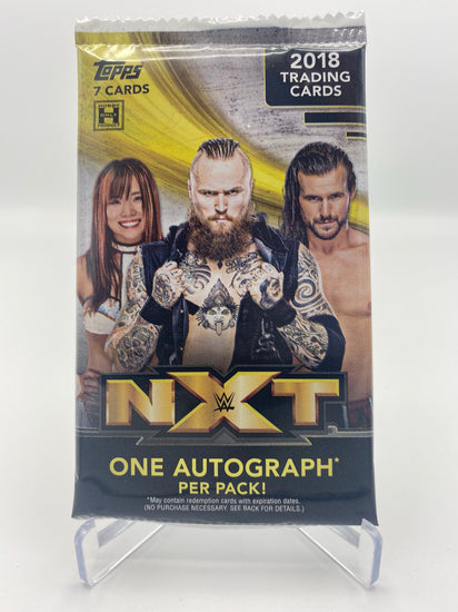 2018 Topps NXT Hobby pack - 1 Auto per pack - Sports Trading Cards UK