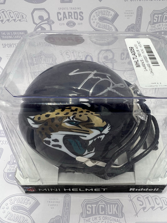Trevor Lawrence Jacksonville Jaguars Autographed Riddell Speed Mini Helmet