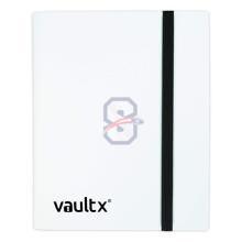 VaultX 9-Pocket Strap Binder - White