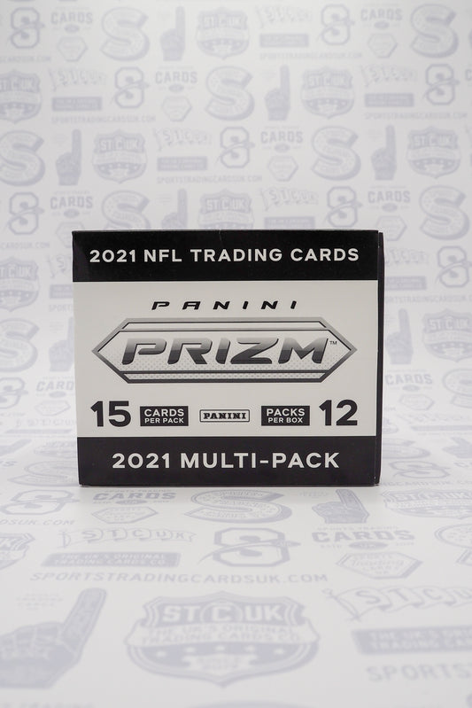 2021 Panini Prizm Football Cello Multi Pack 12 Pack Box