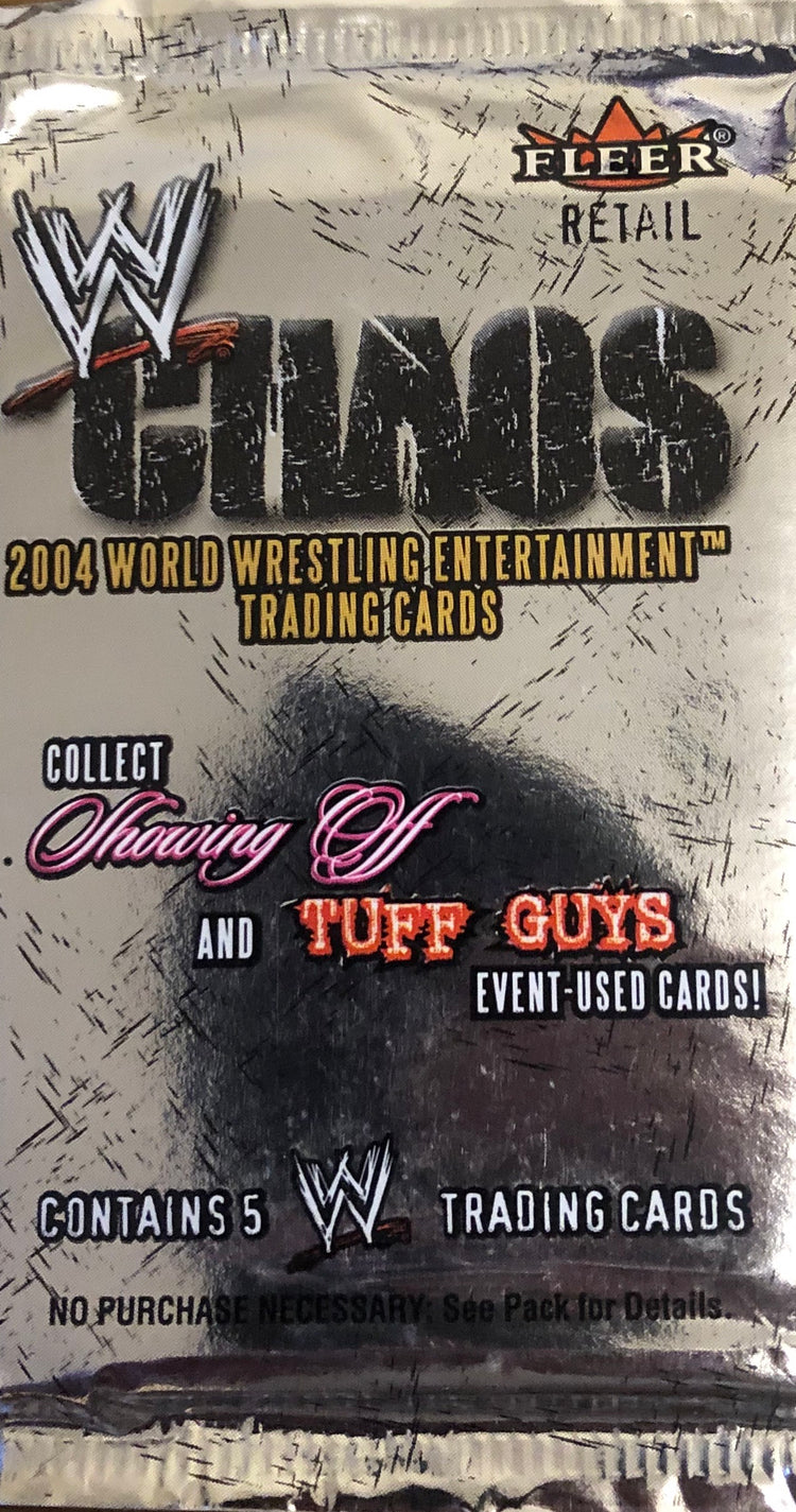2004 Fleer WWE Chaos Retail Pack - Sports Trading Cards UK