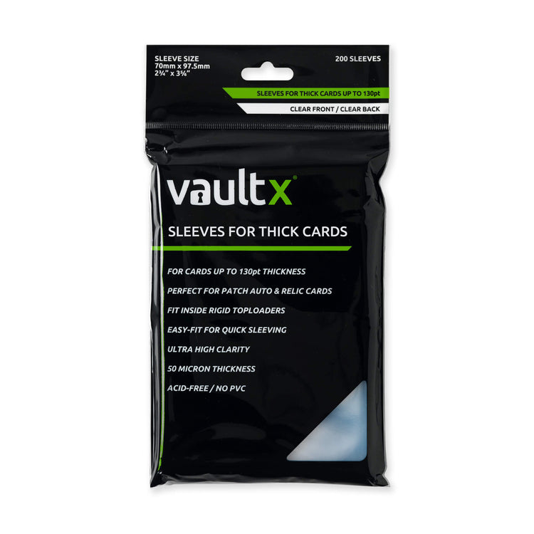 VaultX Thick Card Sleeves