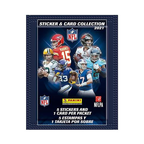2021 Panini NFL Sticker Pack