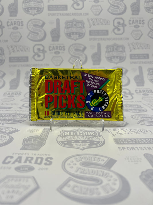 1992/93 Classic Draft Picks Collection Basketball Pack