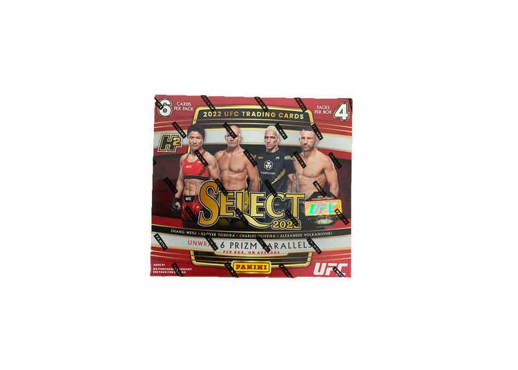 2022 Panini Select UFC Hobby Hybrid H2 Box