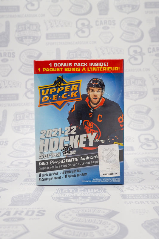 2021/22 Upper Deck Series 1 Hockey Blaster Box