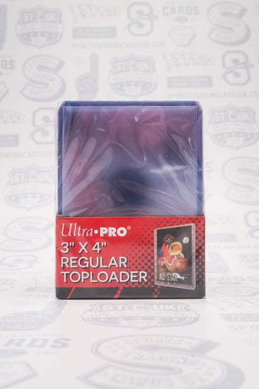 3x4 Ultra Pro Toploaders Pack of 25 - Sports Trading Cards UK