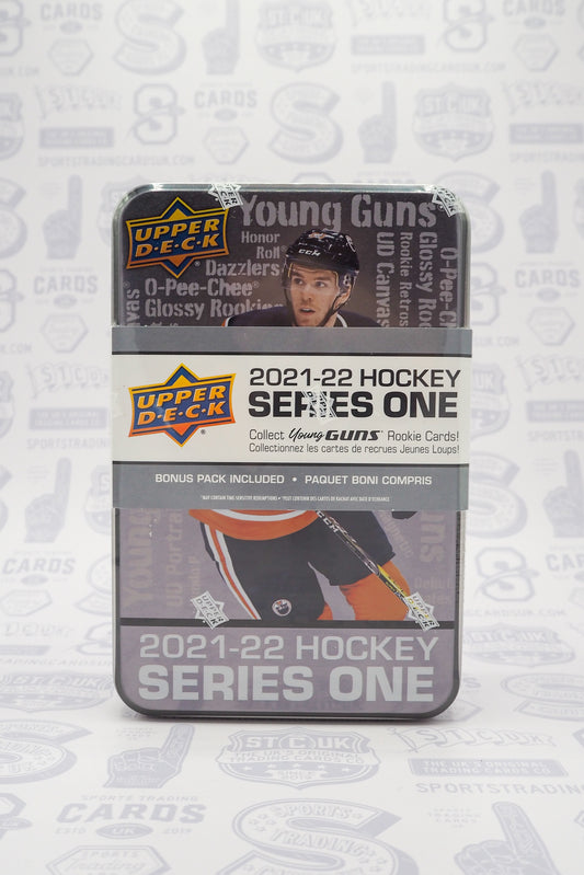 2021/22 Upper Deck Series 1 Hockey Tin Box